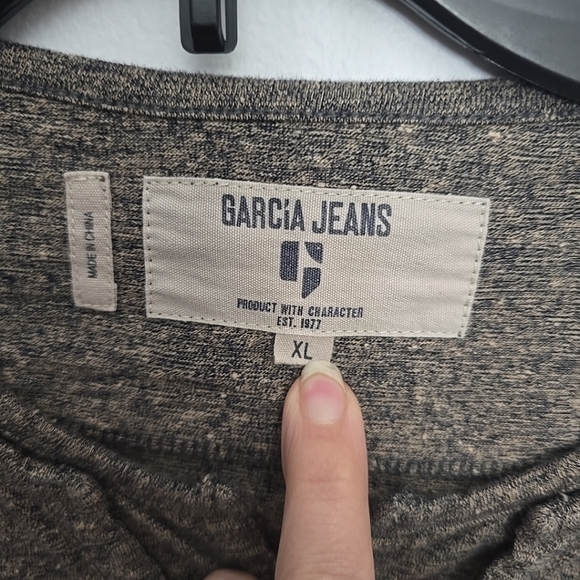 Garcia Jeans Mens shirt sz xl - Picture 3 of 6